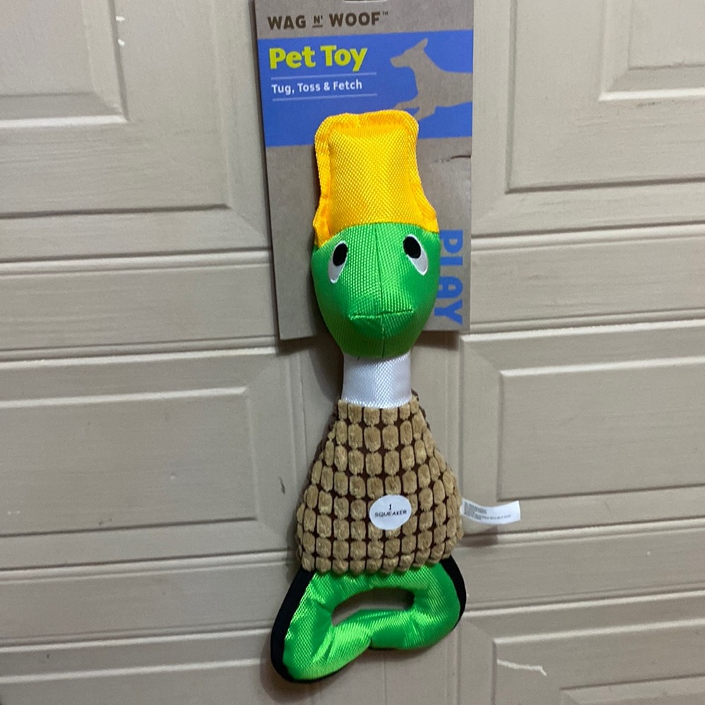 - Brand New Jmle Wag N Woof  Dog Toy With Squeaker